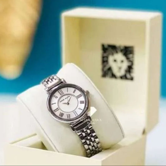 LGG - Anne Klein Silver Tone Bracelet Watch