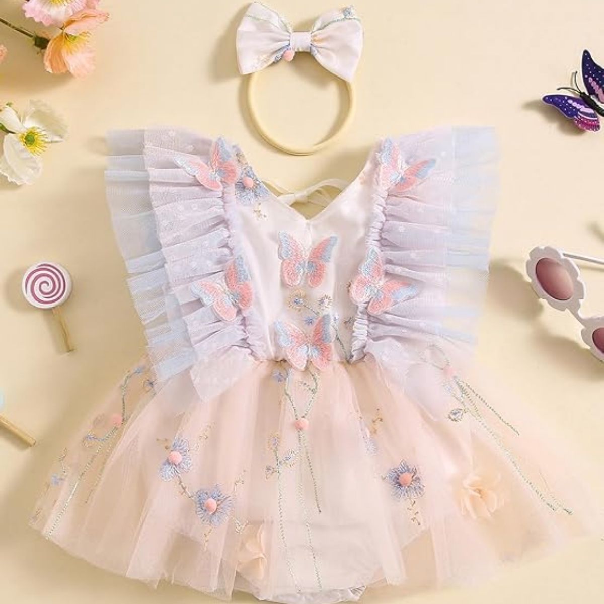 CCO 019 - Butterfly Onesie Dress