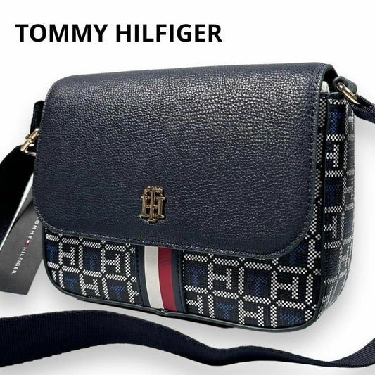 ACC 613 - Tommy Hilfiger Jacquard Flap Crossbody Bag