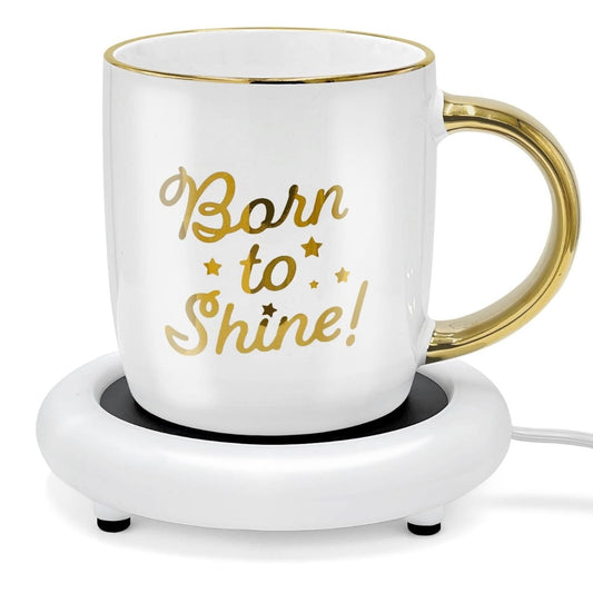LGG - Coffee Mug With Warmer- Born To Shine