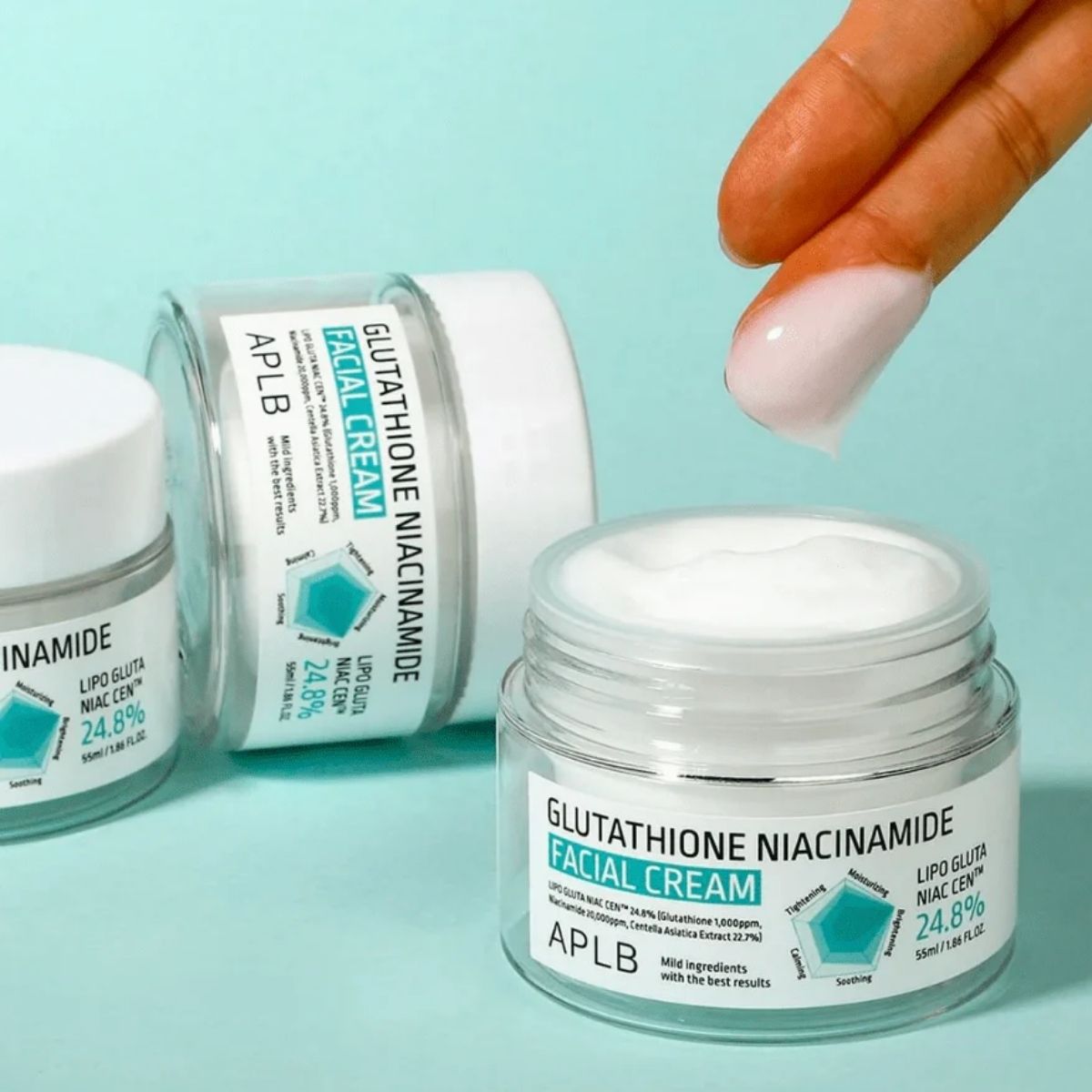 MKO 010 - APLB Glutathione Niacinamide Facial Cream