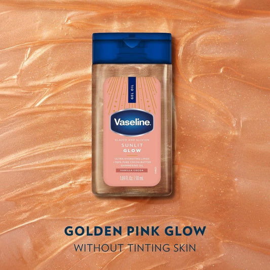 TAF - Vaseline Glazed and Glisten Sunlit Glow Body Gel Oil