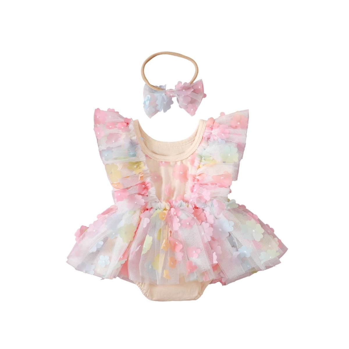 CCO 014 - Flower Onesie Dress