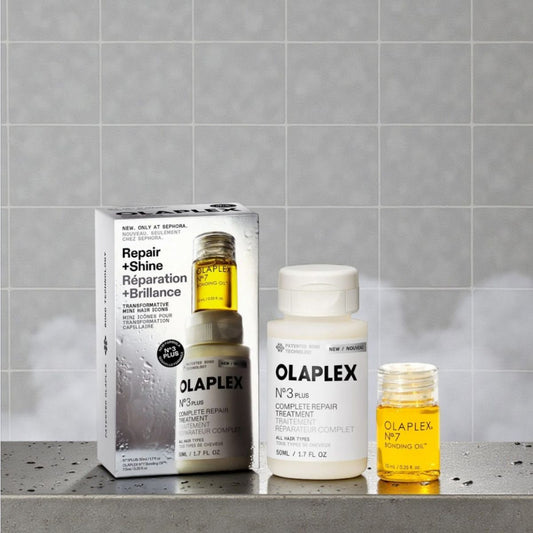FG - Olaplex Mini No.3PLUS Bond Repair Treatment and No.7 Hair Oil Set