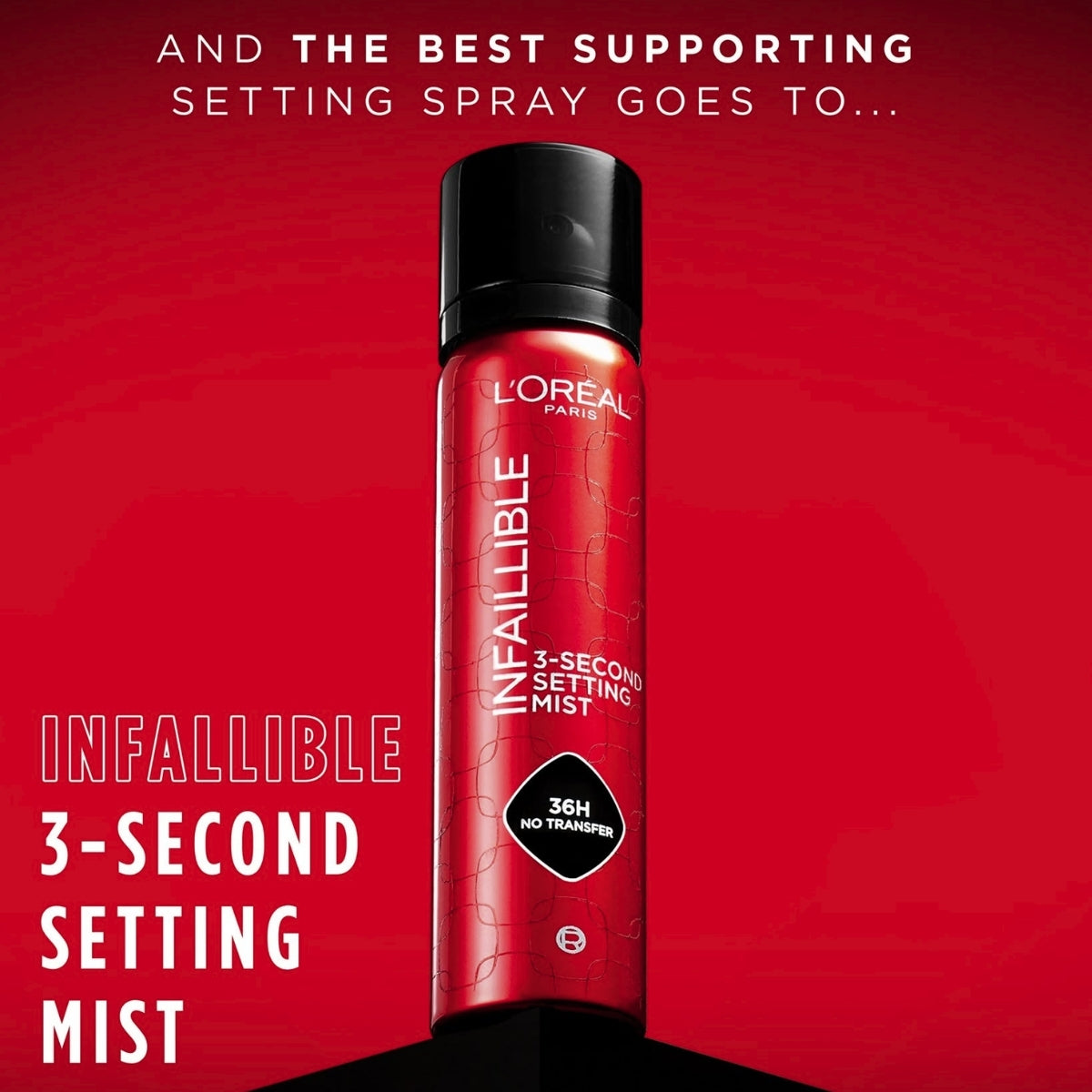 TAF - L'Oréal Paris Infallible 3 Second Setting Spray Mist