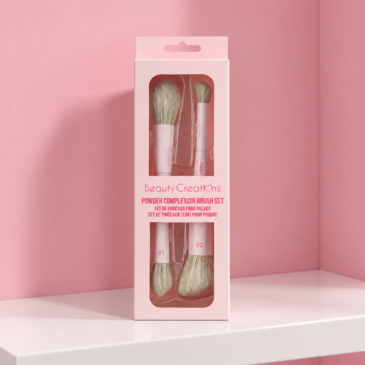 TAF - Beauty Creations Powder & Cream Complexion Brush Set