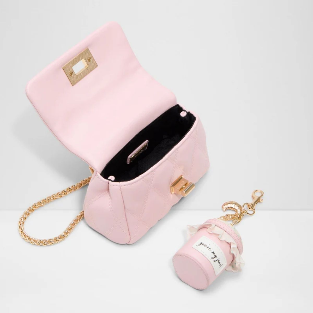 CUR 032 - Aldo Miapinkk Mini Purse With Keychain