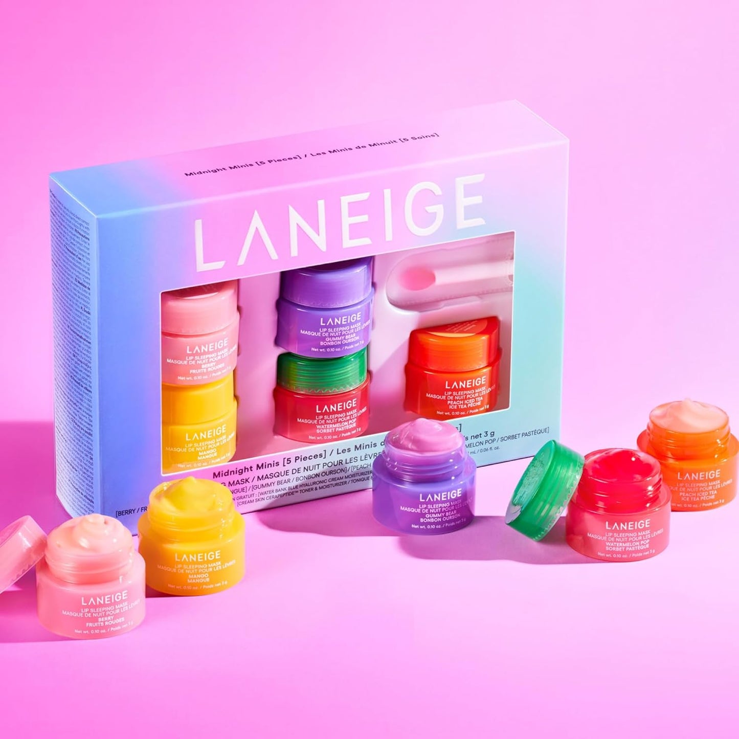 FG - Laneige Midnight Minis 5 Piece Gift Set