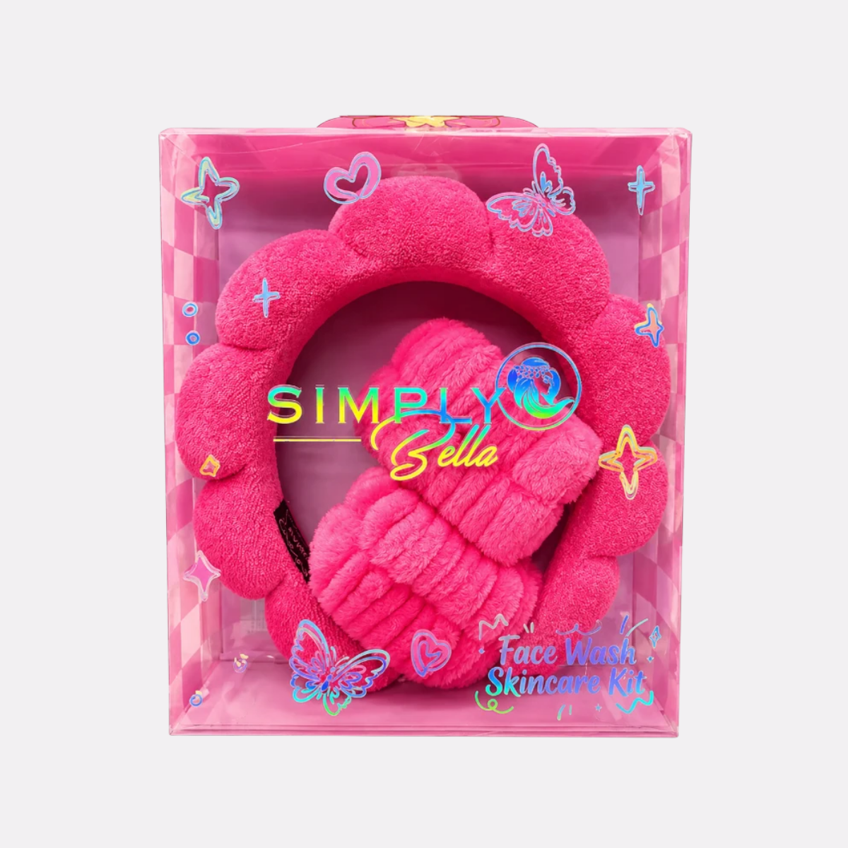 SMC - Simply Bella Face Wash Skincare Kit - Pink