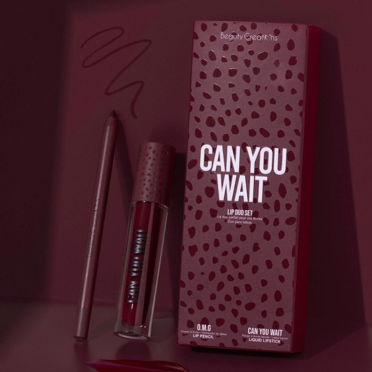 SOG - Beauty Creations Can You Wait Lip Duo Set