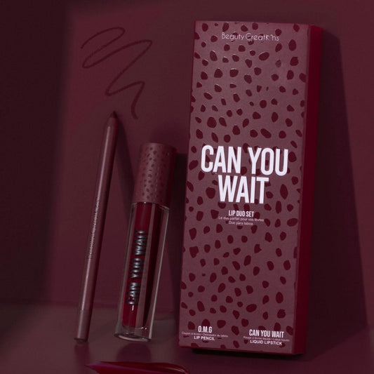 SOG - Beauty Creations Can You Wait Lip Duo Set