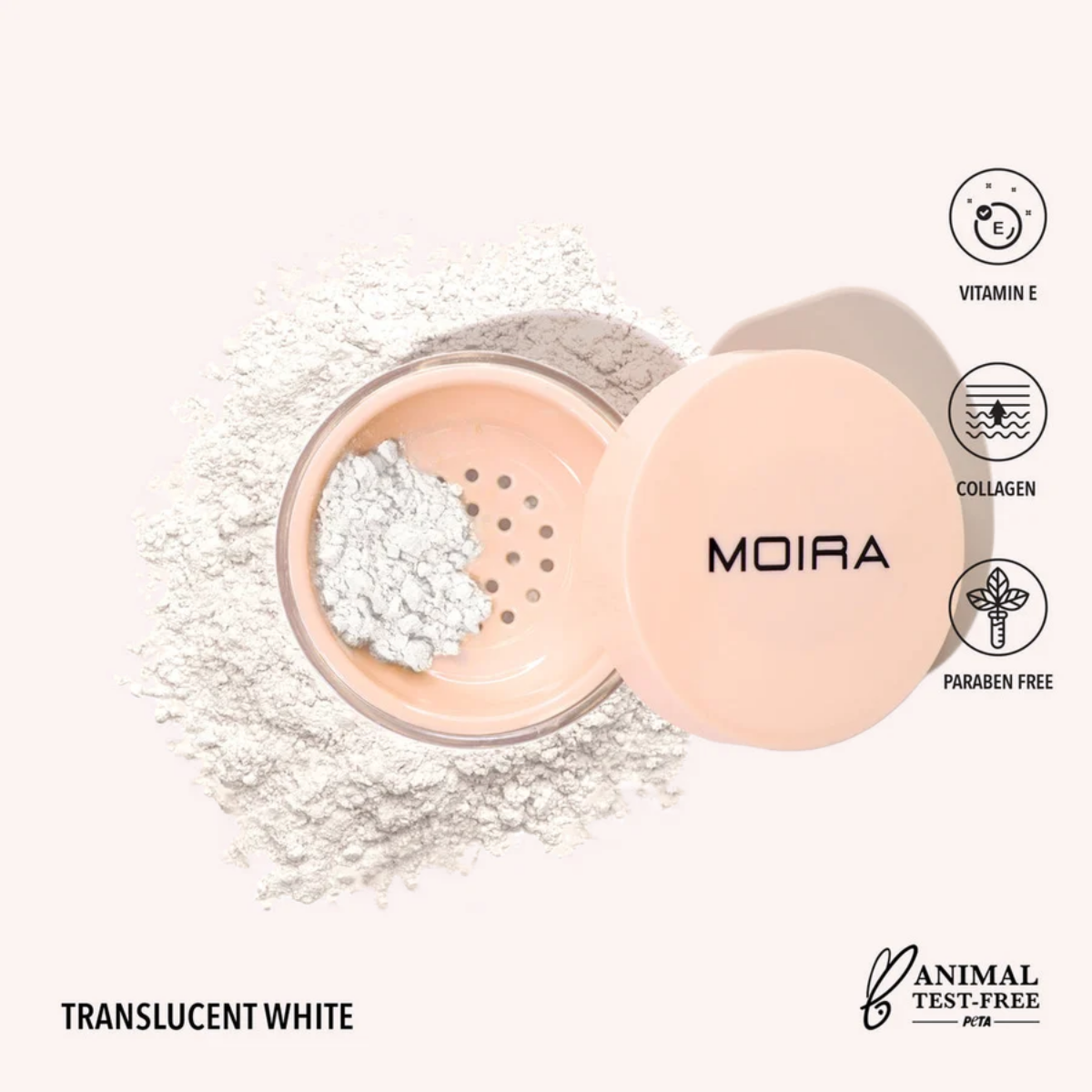 TAF - Moira Loose Setting Powder - 007 Translucent White
