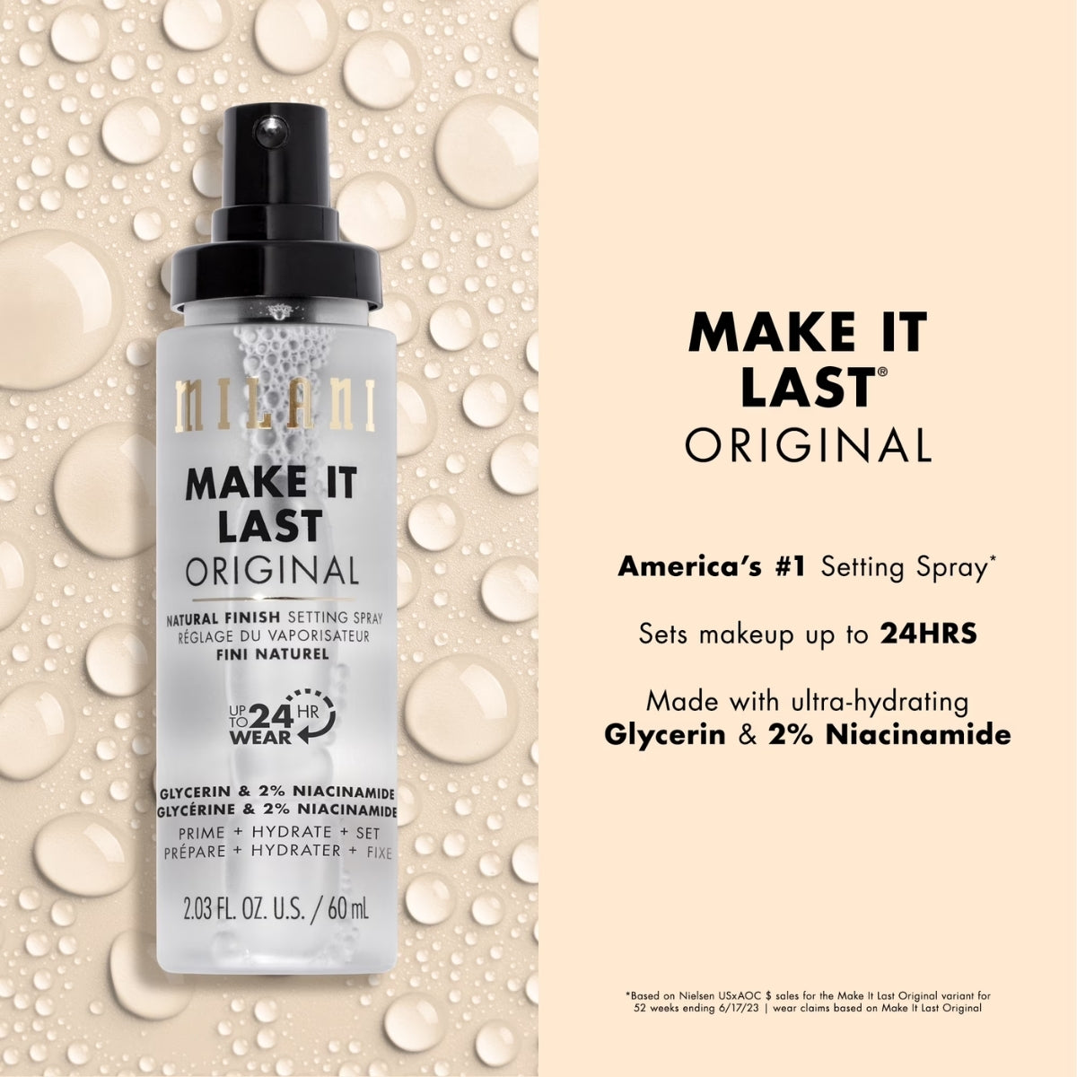 TAF - Milani Make It Last Original Setting Spray