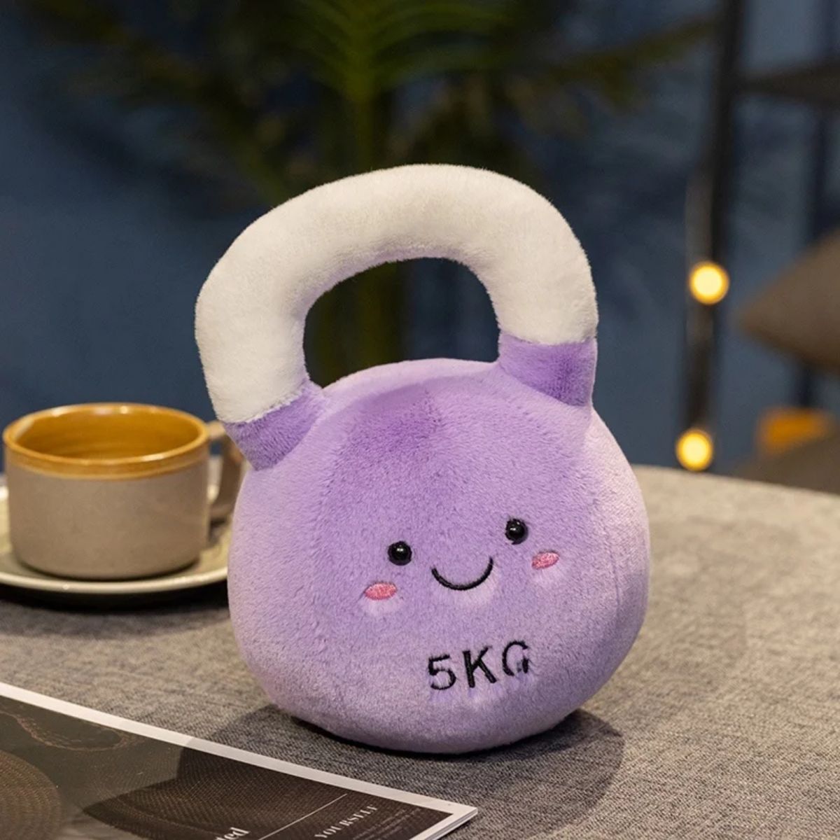 LGG - 5kg Plush Kettlebell Shaped Pillow
