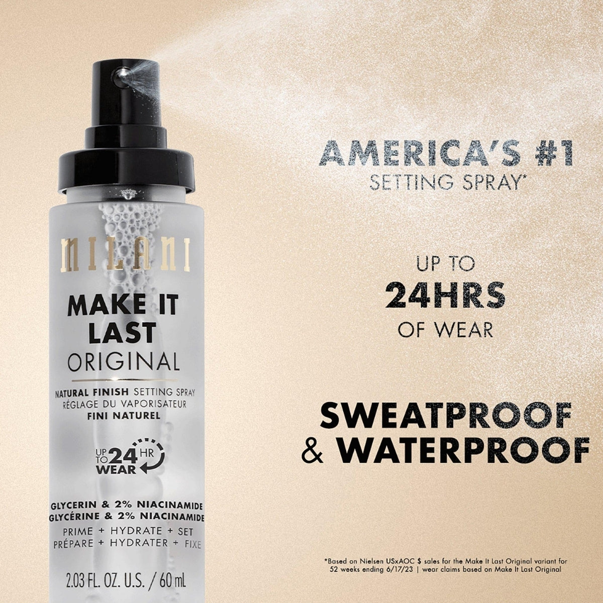 TAF - Milani Make It Last Original Setting Spray