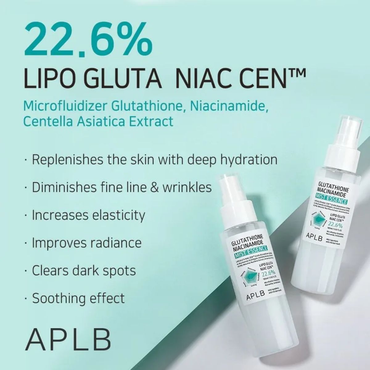 MKO 012 - APLB Glutathione Niacinamide Mist Essence