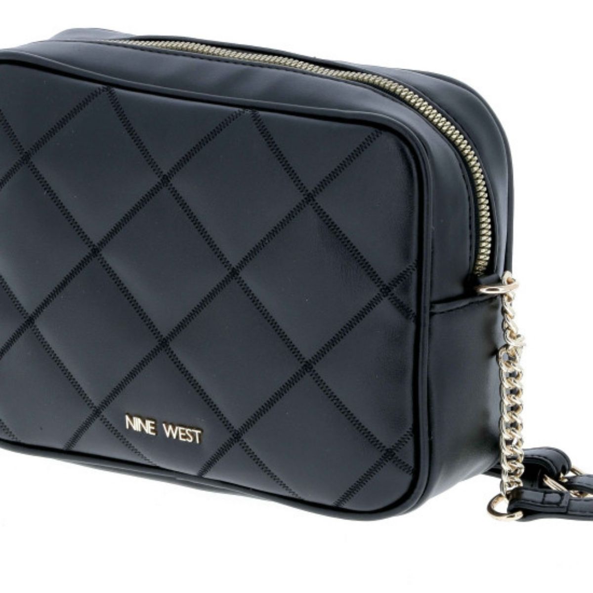 CUR 835 - Nine West Black Issy Mini Crossbody