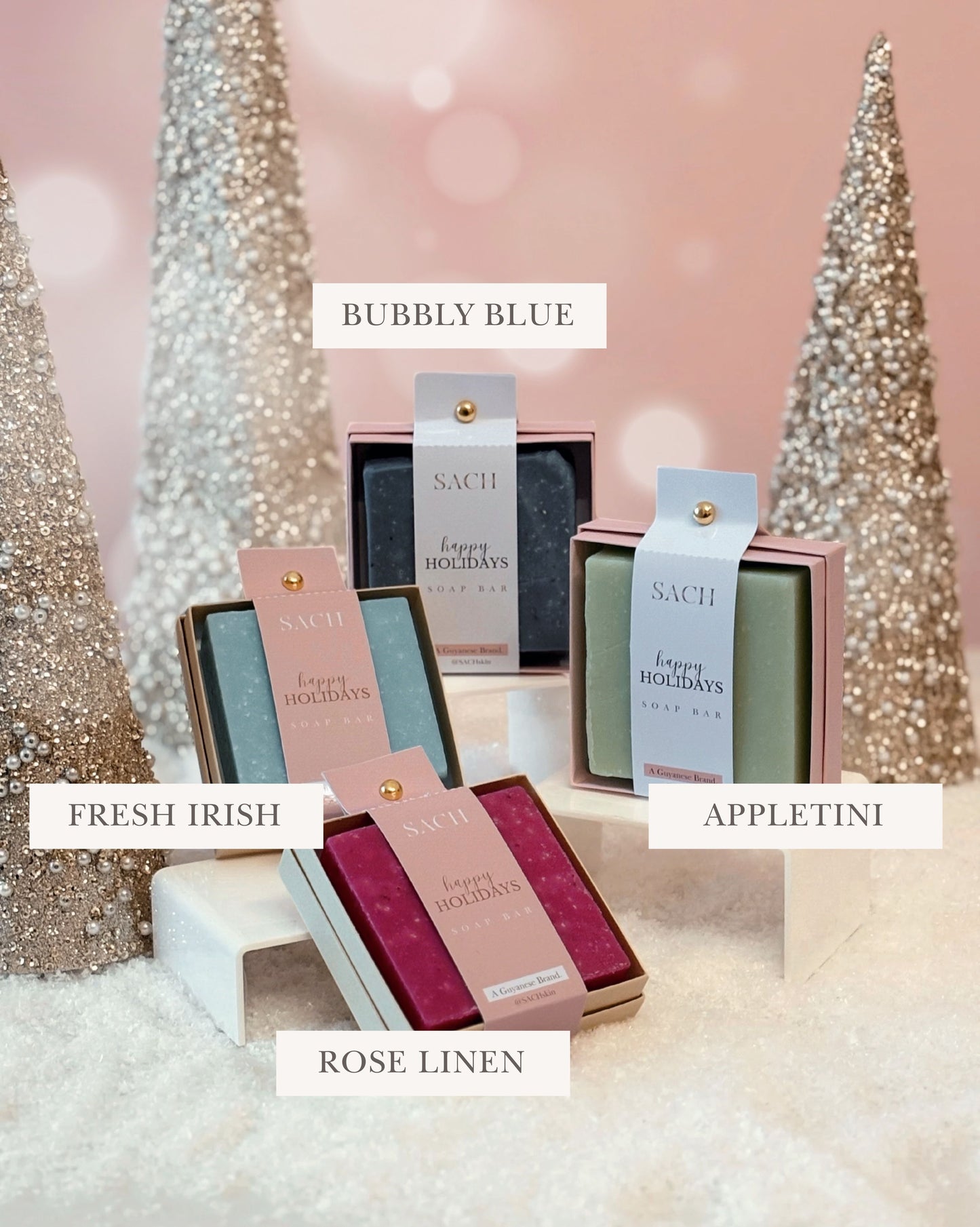 SACH Holiday Luxe Gift Bars