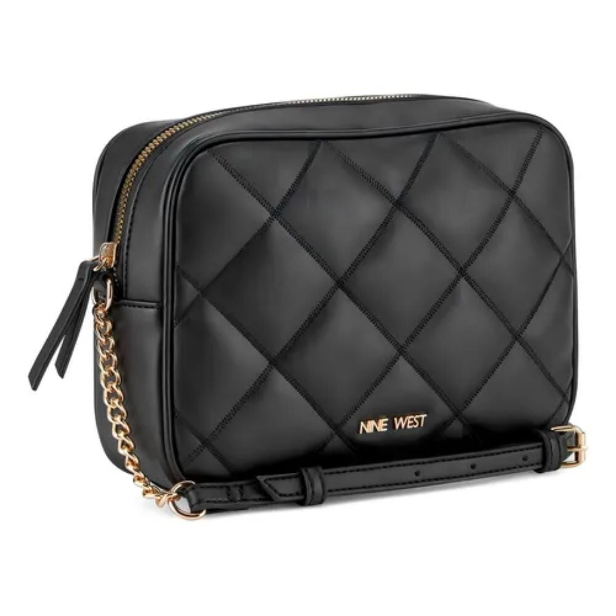 CUR 835 - Nine West Black Issy Mini Crossbody
