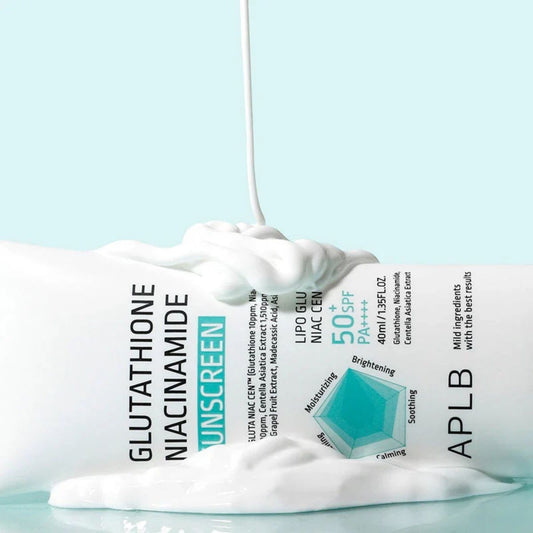 MKO 013 - APLB Glutathione Niacinamide Sunscreen SPF 50+