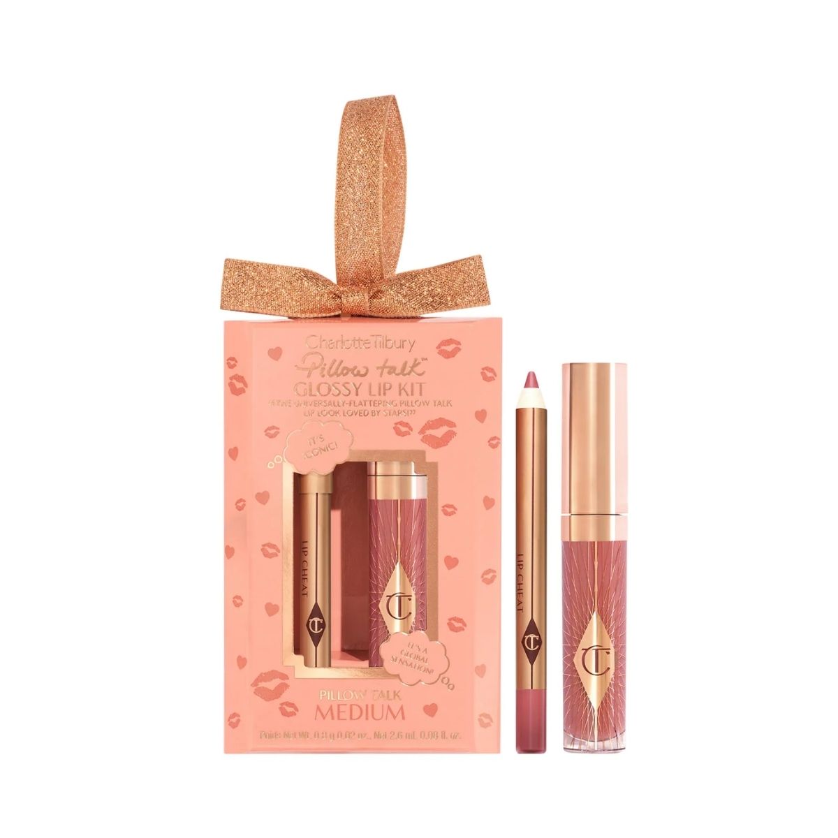 TFL - Charlotte Tilbury Mini Pillow Talk Glossy Lip Duo Set