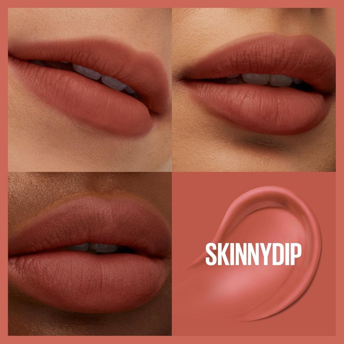 TAF - Maybelline Super Stay Matte Teddy Lip Tint - 15 Skinny Dip