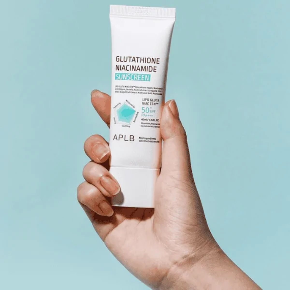 MKO 013 - APLB Glutathione Niacinamide Sunscreen SPF 50+