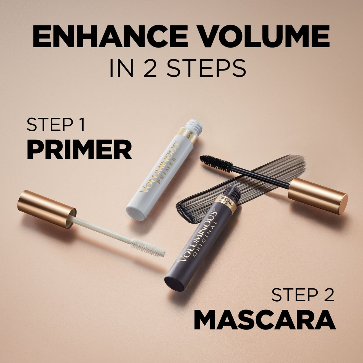 TAF - Loreal Voluminous Mascara - Washable Black