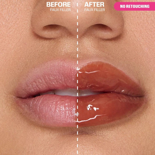 MART - Huda Beauty Faux Filler Extra Shine Lip Gloss