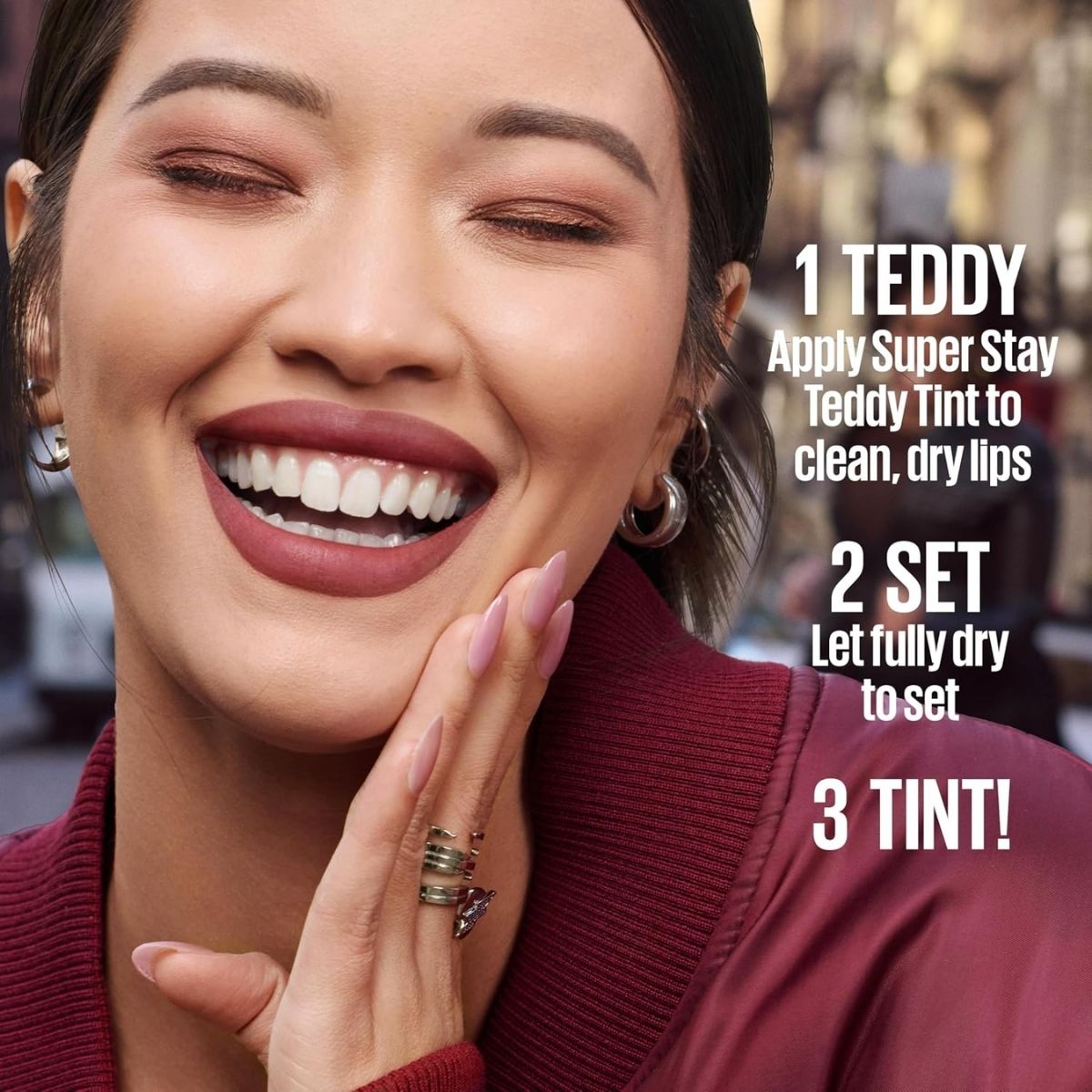 TAF - Maybelline Super Stay Matte Teddy Lip Tint - 15 Skinny Dip