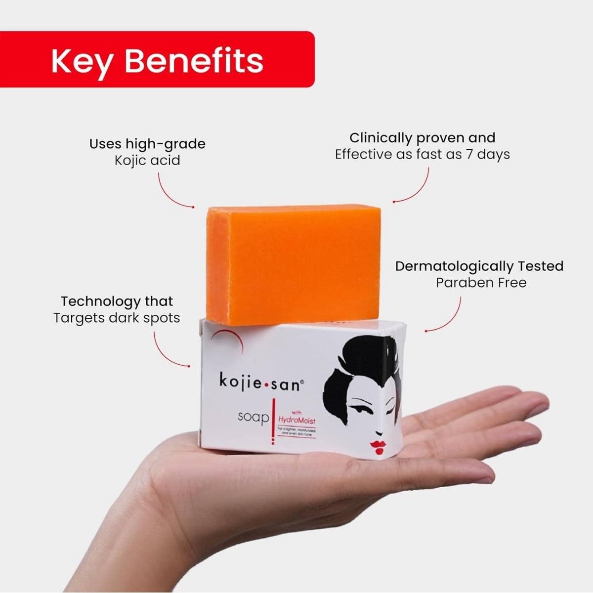 TAF - Kojie San Skin Brightening Soap Set of 2 Bars (65g)