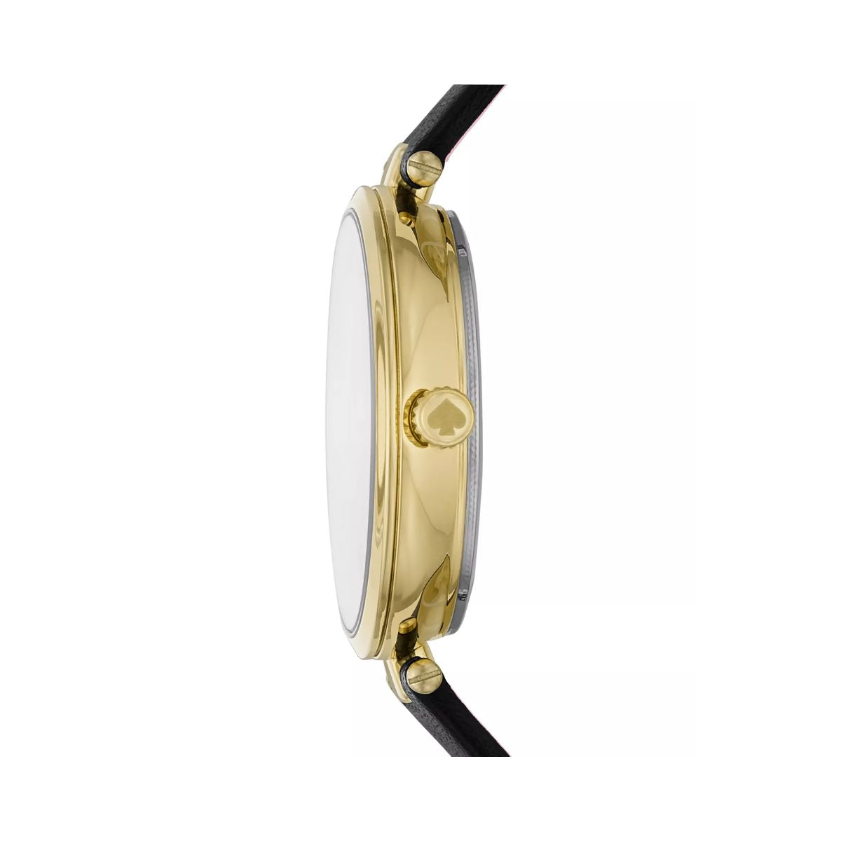 CUR 918 - Kate Spade Black Holland Leather Strap Watch 28mm