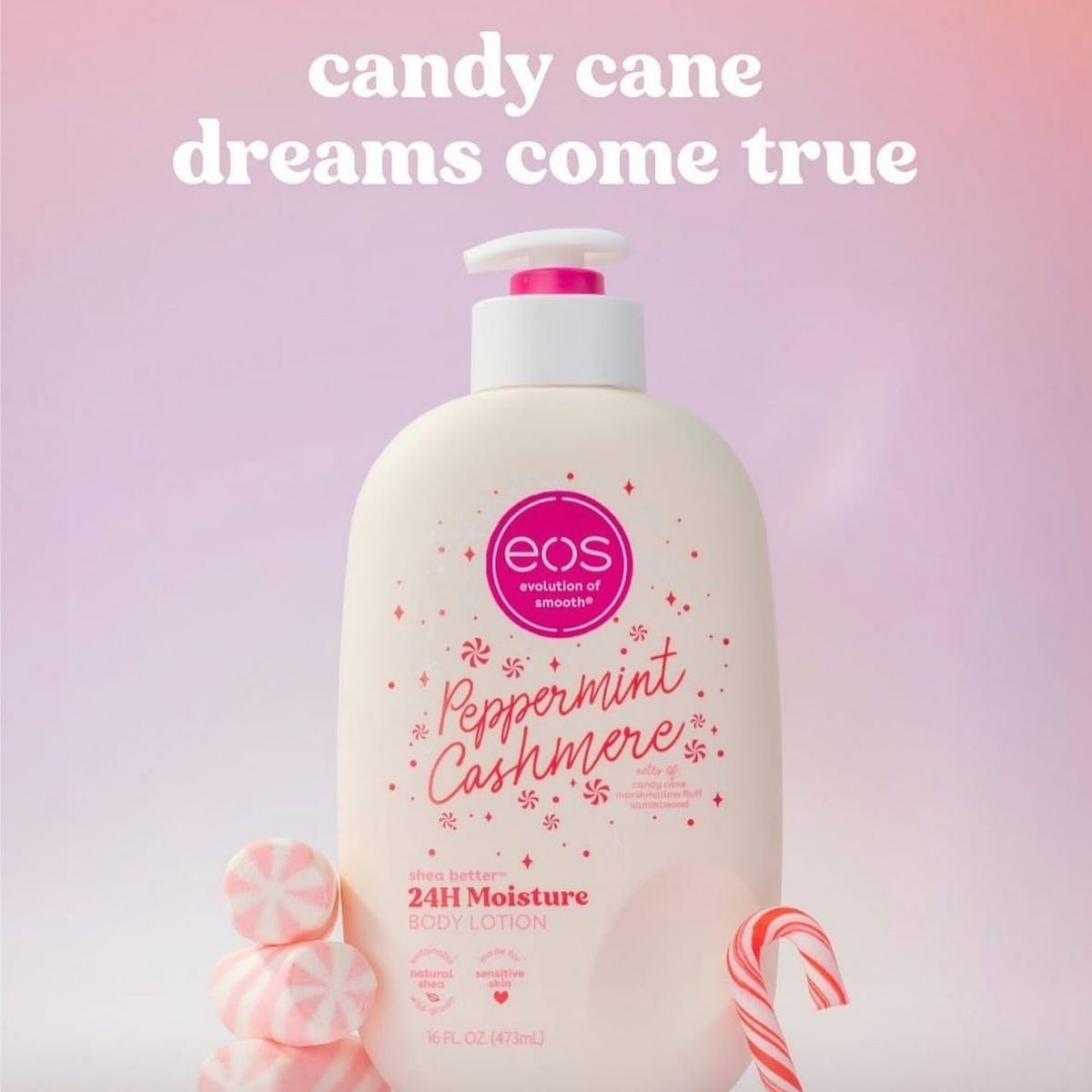 FG - EOS 24H Moisture Body Lotion - Peppermint Cashmere