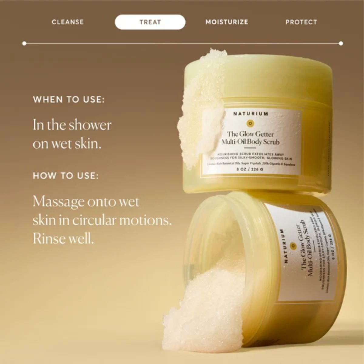 FG - Naturium The Glow Getter Multi-Oil Hydrating Body Scrub