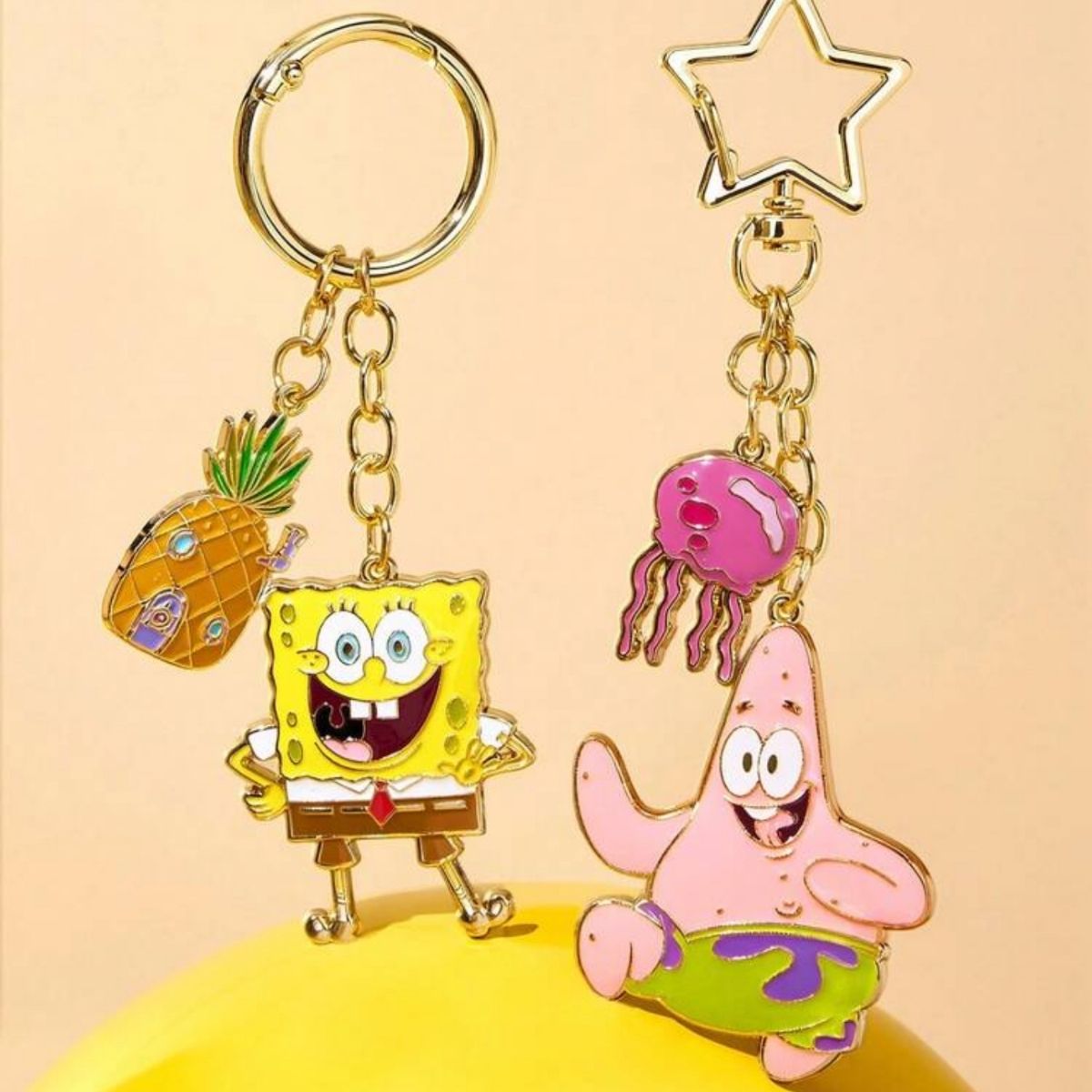 LGG - Spongebob & Patrick Keychain
