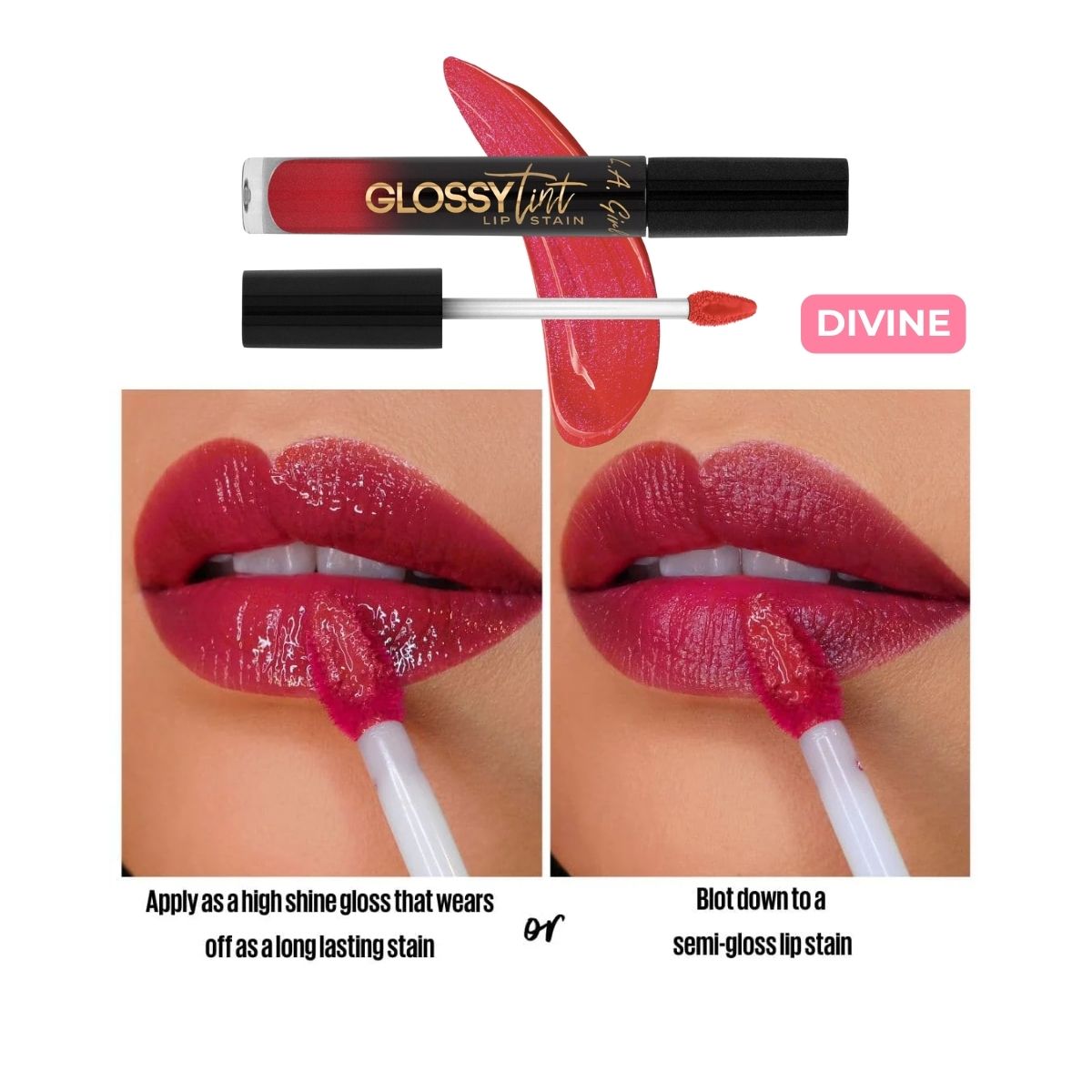 TAF - L.A. Girl Glossy Tint Lip Stain