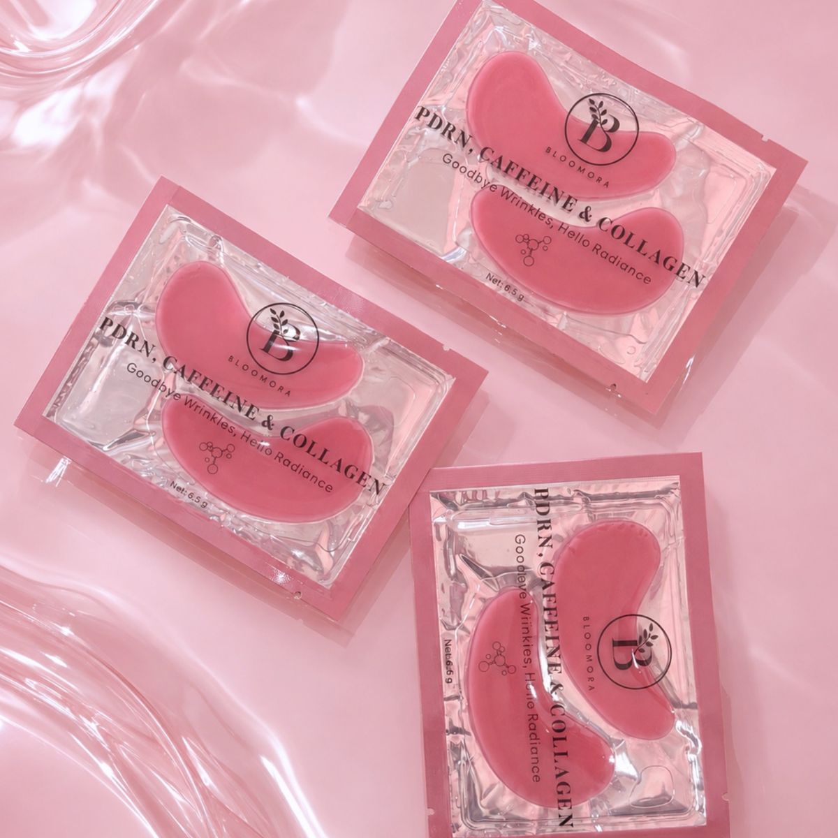 TAF - Bloomora PDRN Caffeine Under Eye Gel Mask Patches