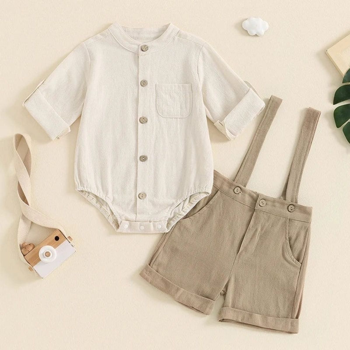 CCO 021 - Boys Romper Outfit