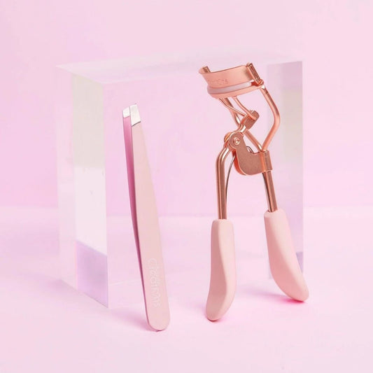 TAF - Beauty Creations Eyelash Curler & Tweezer Gift Set