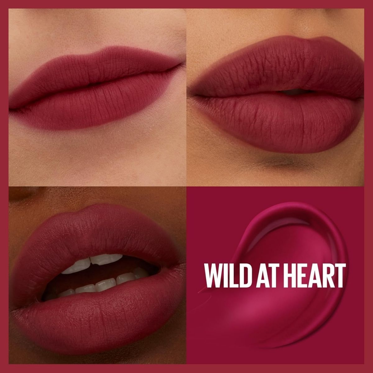 TAF - Maybelline Super Stay Matte Teddy Lip Tint - 50 Wild At Heart