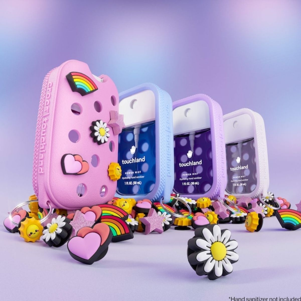 SOG - Touchland x Crocs Hand Sanitizer Case With Charms