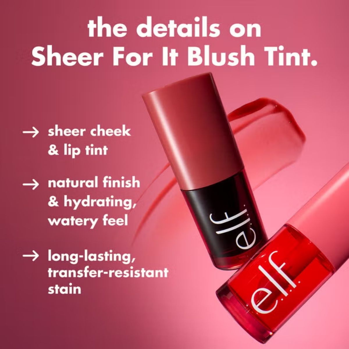 TAF - Elf Sheer For It Blush Tint