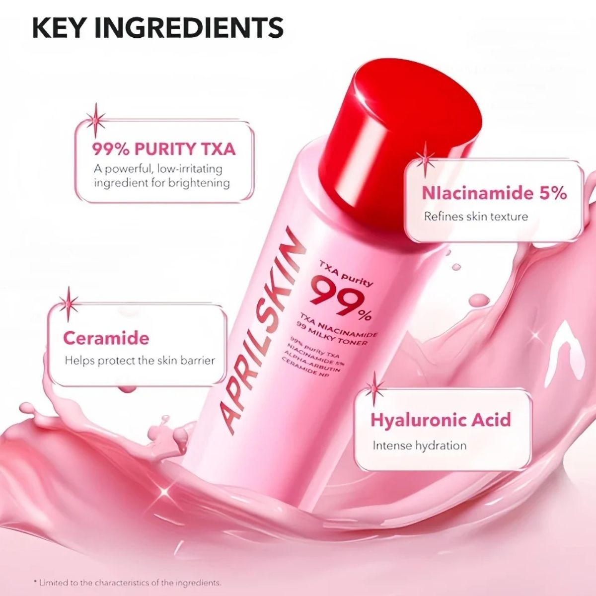 MKO 014 - Aprilskin TXA Niacinamide Toning Shot 99 Serum