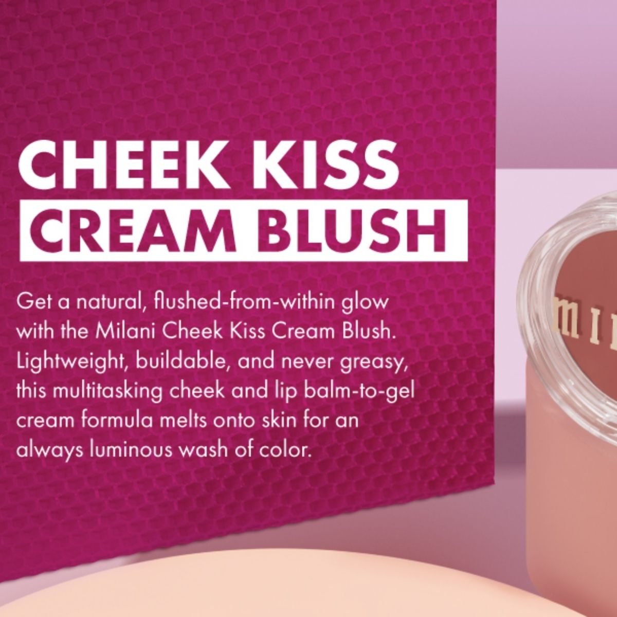 TAF - Milani Cheek Kiss Cream Blush - 120 Coral Crush