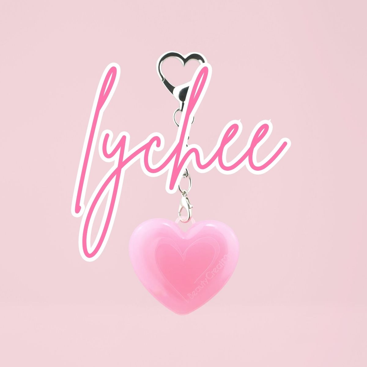 TAF - Beauty Creations Pout & Go Lip Balm Keychain - Lychee