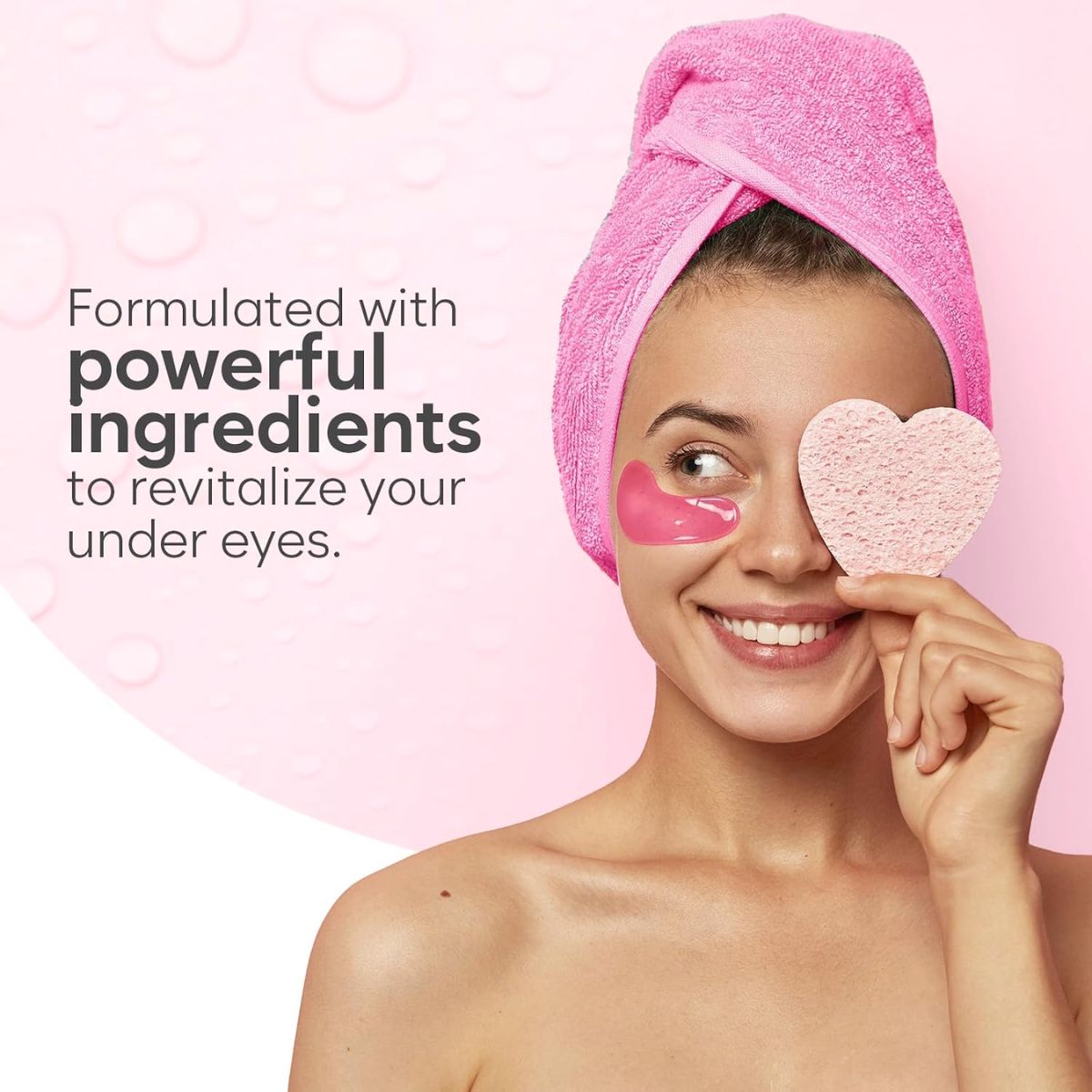 TAF - Bloomora PDRN Caffeine Under Eye Gel Mask Patches
