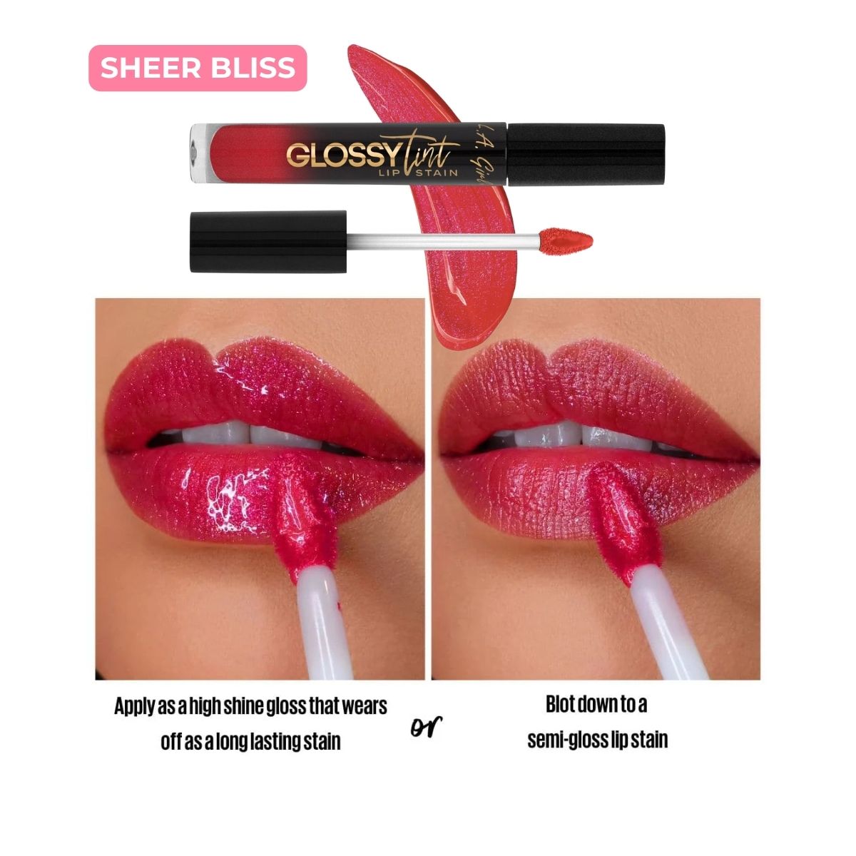 TAF - L.A. Girl Glossy Tint Lip Stain