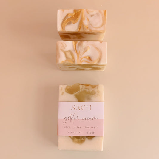 SACH Golden Cream Brightening Facial Bar