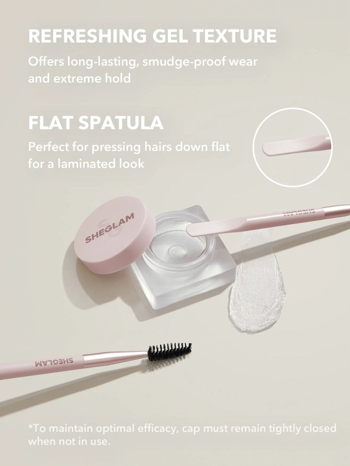 TAF - SHEGLAM Set Me Up Brow Hold - Crystal Clear