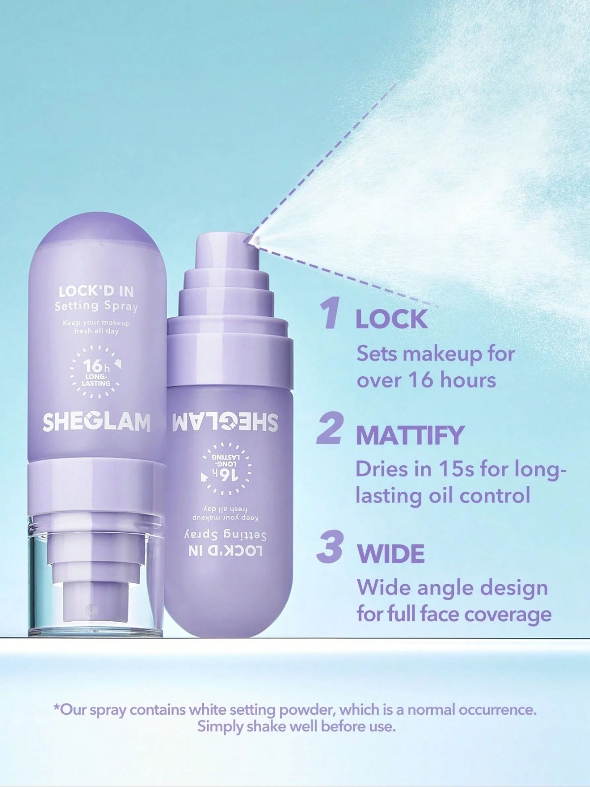 TAF - SHEGLAM Lock'd In Setting Spray